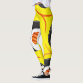 Sushi Roll Athletic Yoga Leggings (Links)