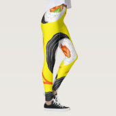 Sushi Roll Athletic Yoga Leggings (Rechts)