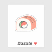 Sushi Roll Aufkleber (Blatt)