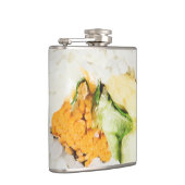 Sushi roll Fisch und Reis Flachmann (Rechts)