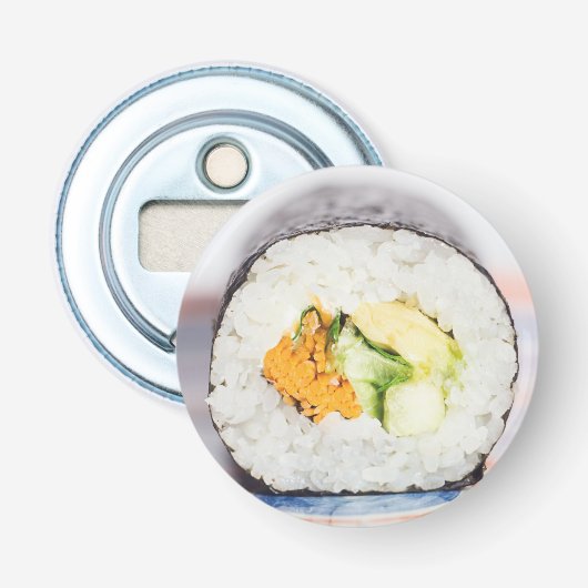 Sushi roll Fisch und Reis Flaschenöffner (Vorderseite)