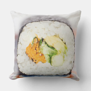 Sushi roll Fisch und Reis Kissen