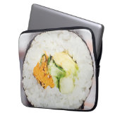 Sushi roll Fisch und Reis Laptopschutzhülle (Vorderseite Links)