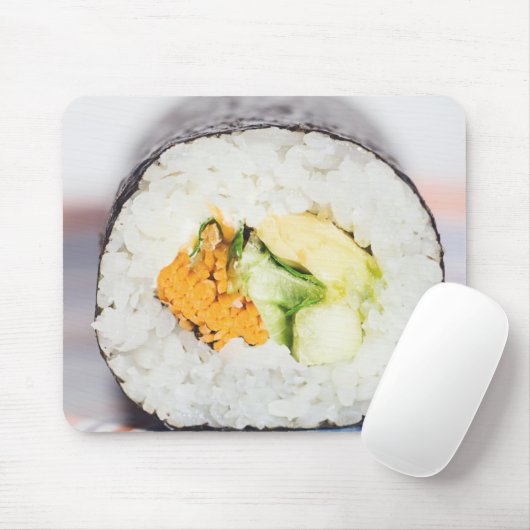 Sushi roll Fisch und Reis Mousepad (Mit Mouse)