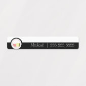 Sushi Roll School Lunch Name Number Labels Etiketten (Design 1)