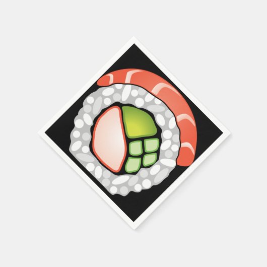 Sushi Roll Serviette (Ecke)