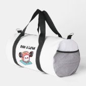Sushi-Rolle stemmt Gewichte Duffle Bag (Rechte Ecke)
