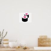 Sushi Rollen Poster (Küche)