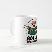 Sushi Rollin’ With You Forever Mug Kaffeetasse (Vorderseite Links)