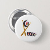 Sushi Rolls Button (Vorne & Hinten)