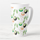 Sushi Rolls Cucumber Lmon Milchtasse (Rechte Ecke)