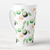 Sushi Rolls Cucumber Lmon Milchtasse (Linke Ecke)
