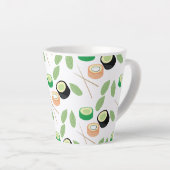 Sushi Rolls Cucumber Lmon Milchtasse (Rechte Ecke)