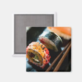 Sushi Rolls Magnet (Vorderseite/Rückseite)
