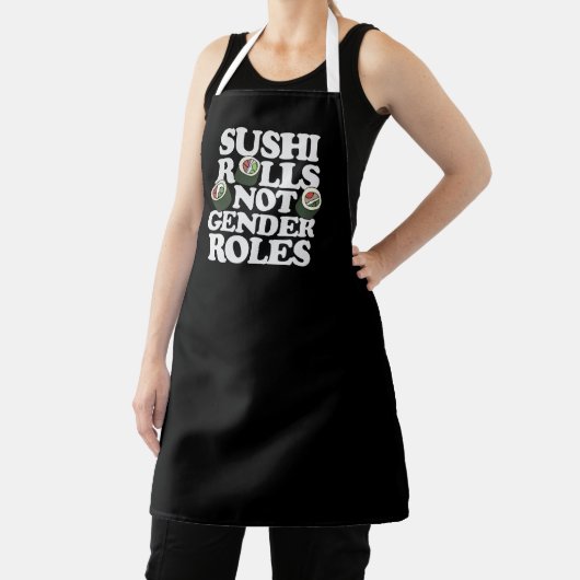 Sushi Rolls nicht Geschlechterrollen Schürze (InSitu)