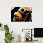 Sushi Rolls Poster (Heimbüro)