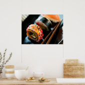 Sushi Rolls Poster (Küche)