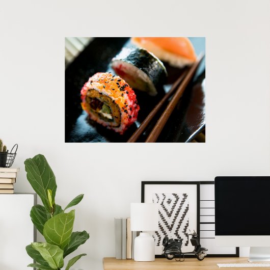 Sushi Rolls Poster (Heimbüro)