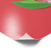 Sushi Rot Fotodruck (Ecke)