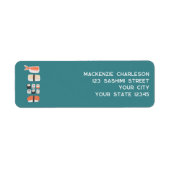 Sushi Rücksendeadresse (Vorne)