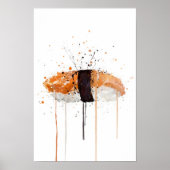 Sushi Salmon Nigiri Poster (Vorne)