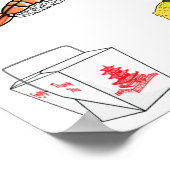 Sushi-Sammlung Poster (Ecke)