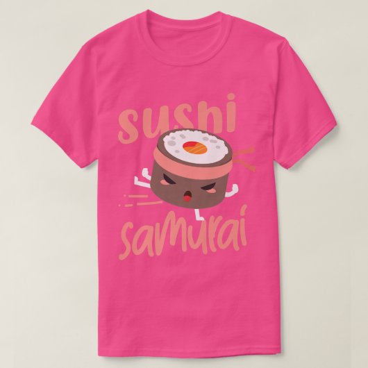 Sushi Samurai (2) T-Shirt (Design vorne)