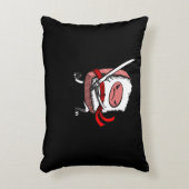 Sushi Samurai Ninja Kawaii Japanisches Essen Dekokissen (Vorderseite(Vertikal))