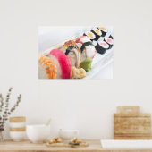 Sushi Sashimi Platter Poster (Küche)