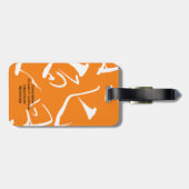 SUSHI Schädel Gepäckanhänger (Rückseite horizontal)