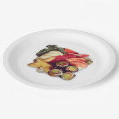 Sushi-Schalen-Papierteller Pappteller (Schrägansicht)
