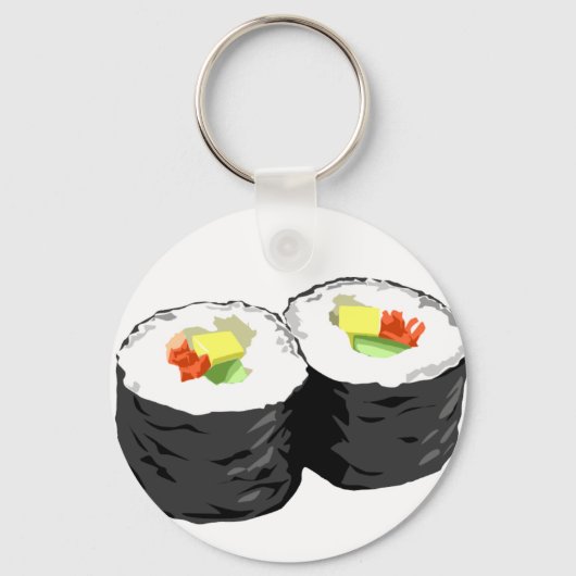 Sushi Schlüsselanhänger (Vorderseite)