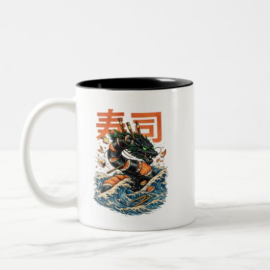 SUSHI SEA DRAGON ZWEIFARBIGE TASSE (Links)