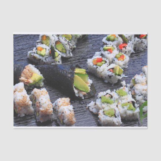 Sushi Seidenpapier (Vorderseite)