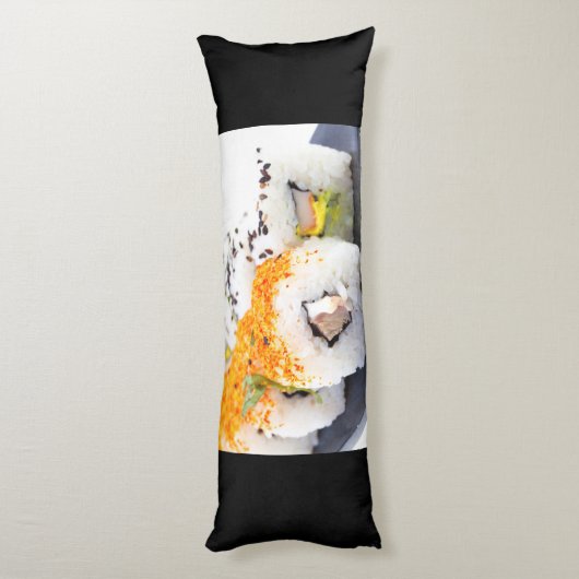 Sushi Seitenschläferkissen (Rückseite (Vertikal))