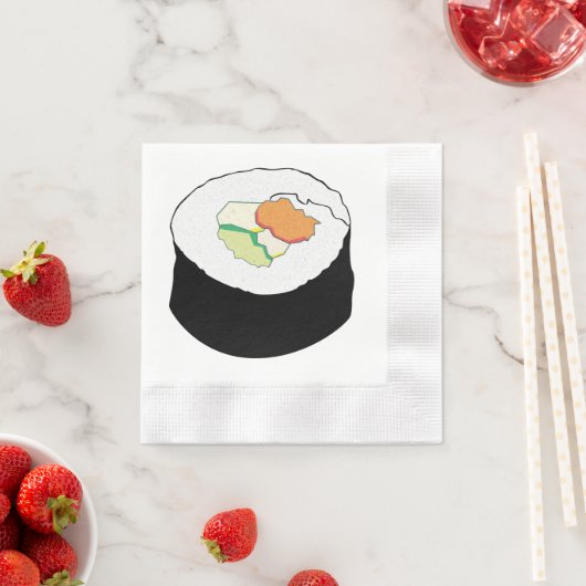 SUSHI SERVIETTE (Beispiel)
