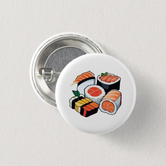 Sushi Set Button (Vorne & Hinten)