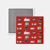 Sushi Set Magnet (Vorderseite/Rückseite)