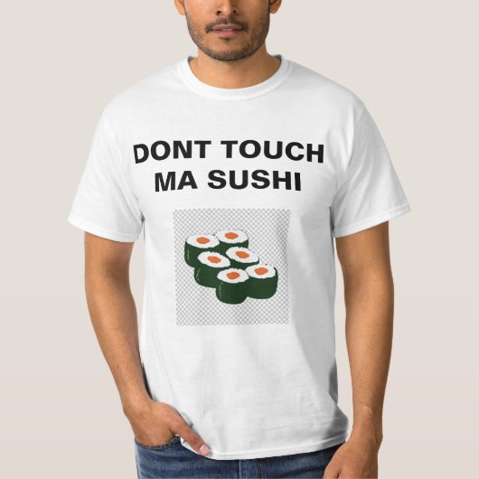 Sushi-Shirt T-Shirt (Vorderseite)