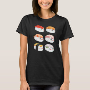 Sushi Sixpack Katzen für alle Katzen T-Shirt