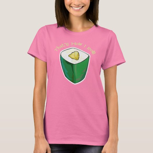 Sushi So Roll California Roll T - Shirt (Vorderseite)