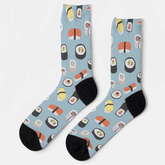 Sushi Socken (Linkes Detail)