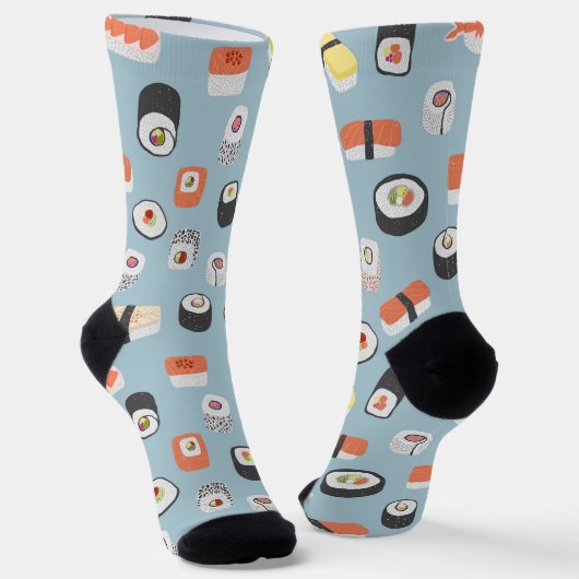 Sushi Socken (Gewinkelt)