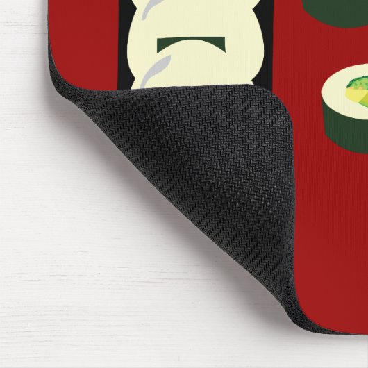Sushi-Spaß Mousepad (Ecke)