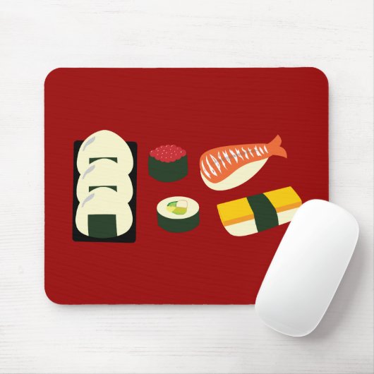 Sushi-Spaß Mousepad (Mit Mouse)