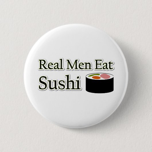 Sushi Sprichwort Button (Vorderseite)