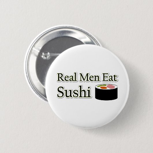 Sushi Sprichwort Button (Vorne & Hinten)