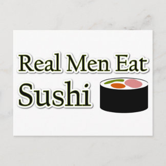 Sushi Sprichwort Postkarte