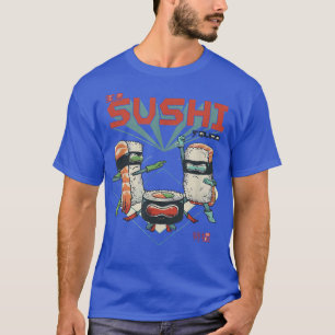 Sushi Squad Anime Manga Sushi Lover Otaku Japanisc T-Shirt