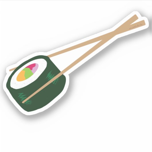 Sushi Sticker (Vorderseite)